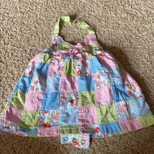 Patchwork Halter top dress